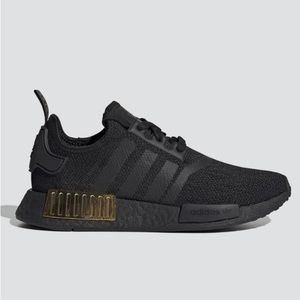 ADIDAS NMD black and gold
